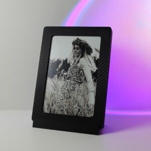 Melns carbon foto rāmītis 100x150mm fotogrāfijām