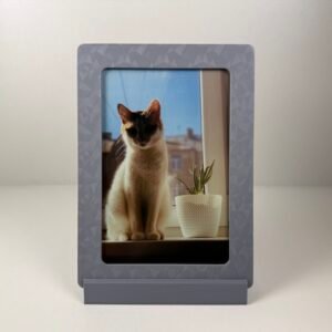 Pelēks crystal foto rāmītis 100x150mm fotogrāfijām