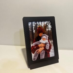 Rāmītis bildēm 100x150mm - melns karbons