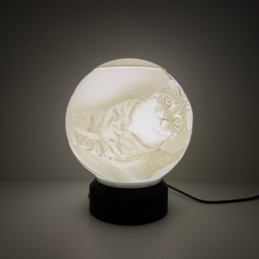 Gaismas bumba 140 mm (Lithophane) – galvenais skats