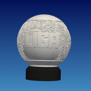 Līgas LED gaismas bumba 140mm